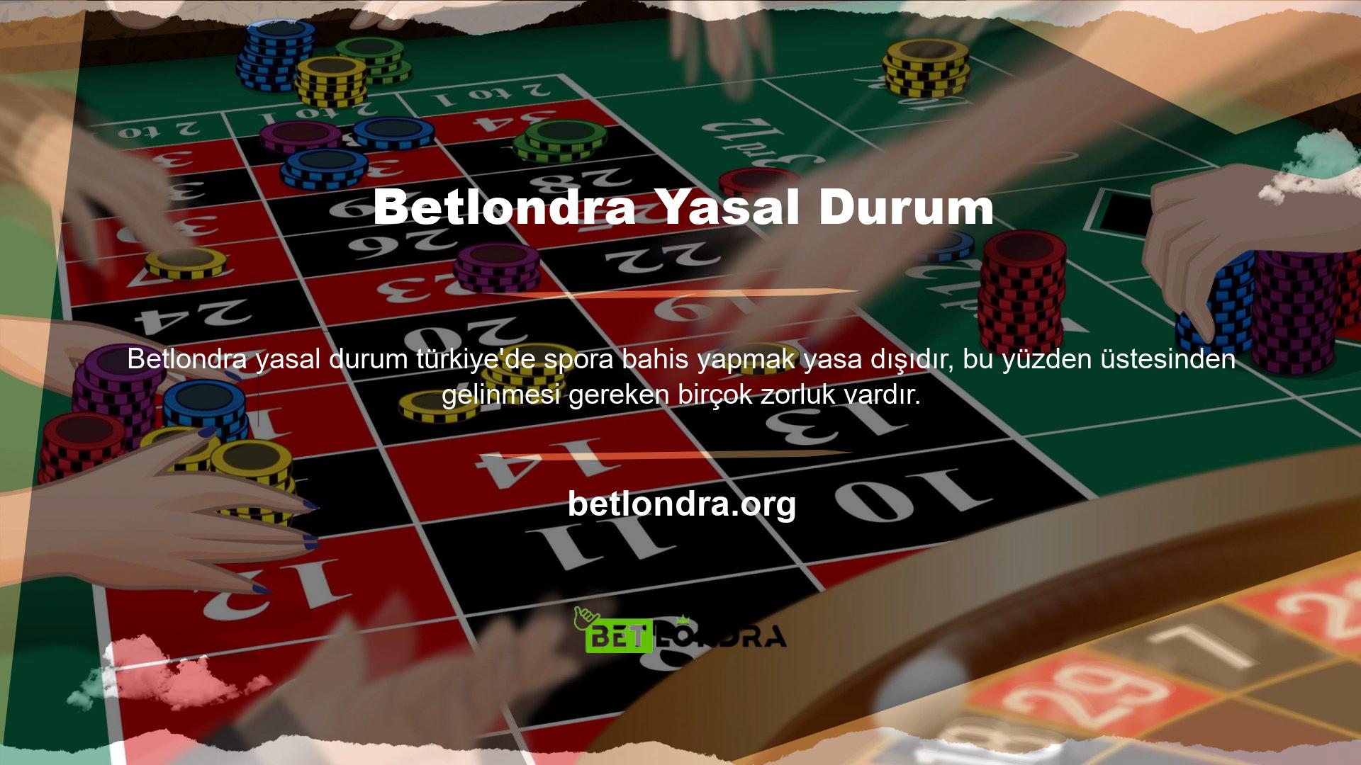 Bu durumu görmek kolaydır çünkü bahis şirketlerinin birçok örneği vardır