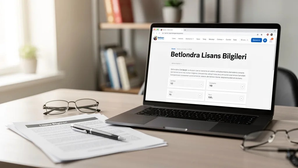 Betlondra Lisans Bilgileri
