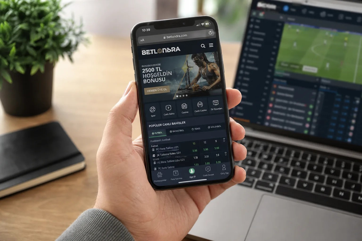 Betlondra Mobil Erişim Seçenekleri